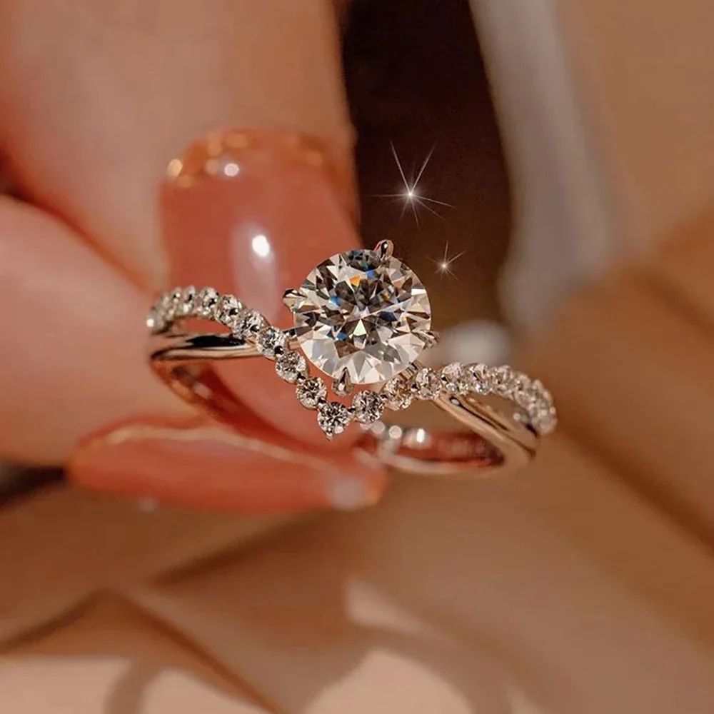 1 カラット 6.5 ミリメートル モアサナイト ダイヤモン - Moissanite Engagement Ring 1 Carat のレビューと価格