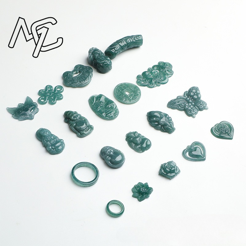 2個入り 天然ブルーウォーターガーネット製 ハート型キツネモ - Earrings のレビューと価格